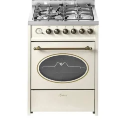 Gasspis - GURARI - GCH G 614 CR - 60 cm - 4 Kw WOK - Multifunktionell + fläkt GCH F 461 BG 9