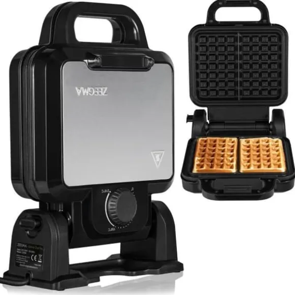 Gaufrier - ZEEGMA - Gofree Chef Pro - 1200 W - Rotativ 180° - Non-stick beläggning