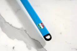 Gi.Metal Napoli Rectangular Perforated Pizza Peel 36x36 cm Handle 120 cm