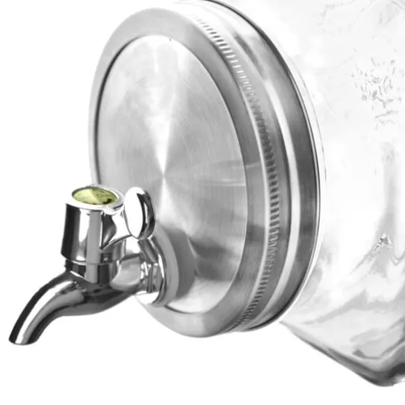 Glasburk för drycker med kran, horisontell dispenser för kylskåp, 3,5L, ORION 143792