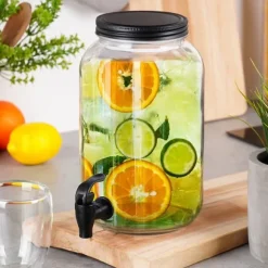 Glasburk med kran 3,2 l