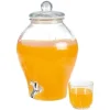 Glasburk med kran 6,5 l