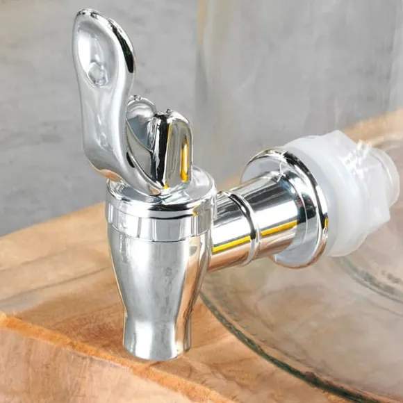 Glasburk med kran 8 l + 12 glas 200 ml