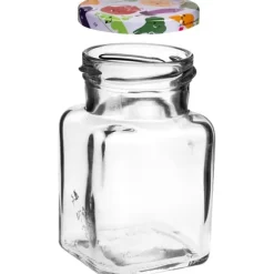 Glasburk med lock TO fi53 150ml - 6 st