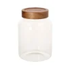 Glasburk RIVA D13xH19cm 1930ml akaciaträ med lock