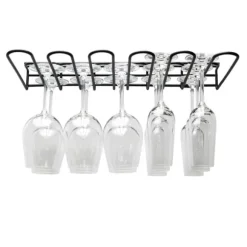 Glashängare 15 Glas, Svart - Hahn Kitchenware