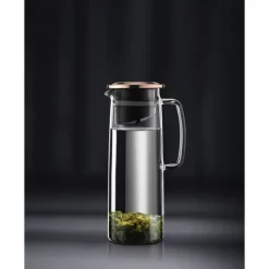 Glaskanna - BODUM - Biasca - Kopparlock med filter - 1,2 L - Transparent