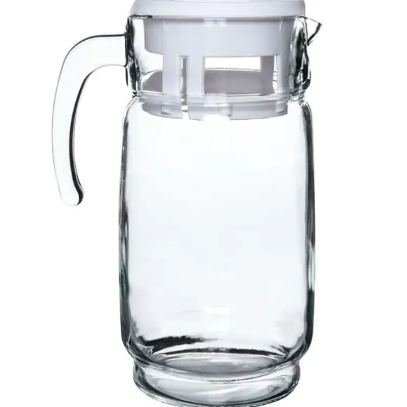 Glaskanna med lock 2 l