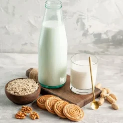 Glasmjölkflaska 1 l 6 st.