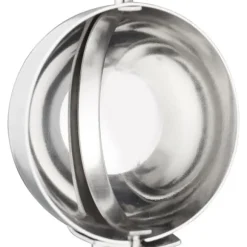 Glasskopa, rostfritt stål, 22,5x6x3,5 cm, silver