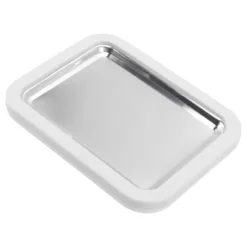 Glassrulle Gör-det-själv-hantverk Ej inkoppling krävs Stor storlek rostfritt stål rullad glassmaskin med plastspade Vit