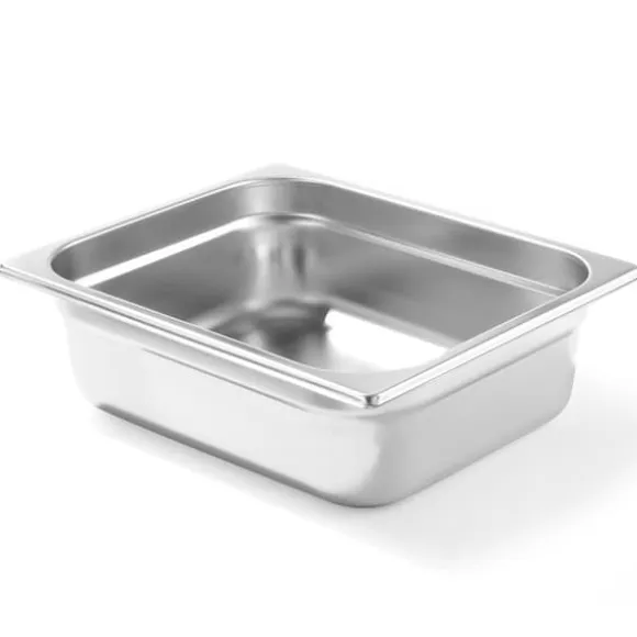 GN 1/2 behållare i rostfritt stål Profi Line höjd 100 mm - Hendi 801420