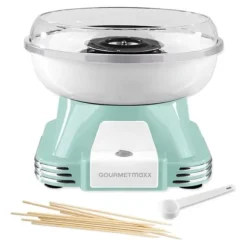 GOURMETmaxx Sockervaddmaskin 500W mint/vit