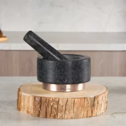GRANITMORTEL BERLINGER HAUS BH-8608 Ø14cm SVART ROSA