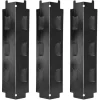 Grillvärmeplattor, 3-pack - Svarta