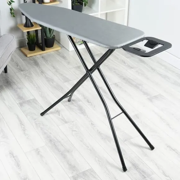 Grå strykbräda 130x34x87,5 cm