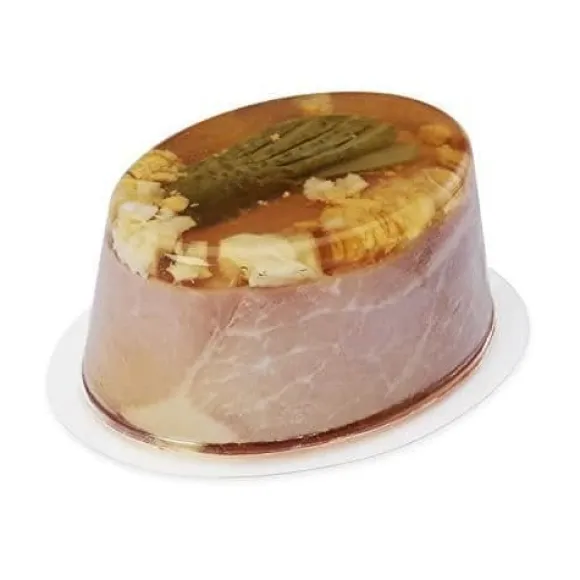 GUILLIN - MOULIPACK OGL PÅSE MED 150 genomskinlig geléäggform, polystyren, genomskinlig, 8,6 x 6,6 x 3,4 cm OGL