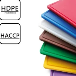 HACCP skärbräda för kött GN 1/2 röd - Hendi 826119