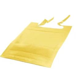 Haklapp med ficka 39 cm x 48 cm gul foliefodrad 54 g DentixPro 50 st