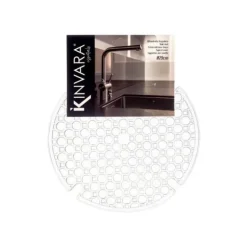 Halkfri matta Kinvara Transparent Plast 29 x 0,1 x 29 cm Diskho (12 antal)