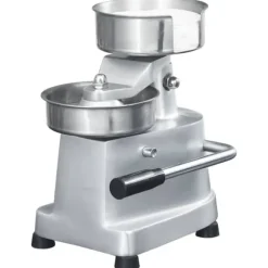 Hamburgerpress i aluminium med 500 pappersark | Diameter: 13 cm | Perfekt för professionell användning