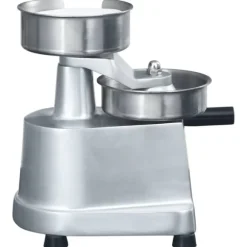 Hamburgerpress med 500 pappersark aluminium 13 cm