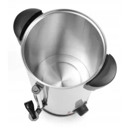 HENDI Vattenkokare 20L, 2250W, Rostfritt Stål, Automatisk Temperaturhållning