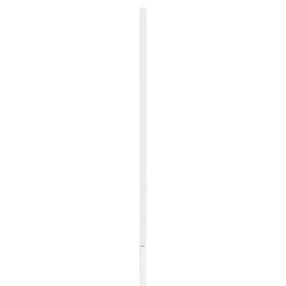 Högglans vit diskmaskinspanel i konstruerat trä | Storlek: 45x1,5x67 cm