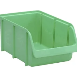 Hünersdorff 674400 Genomskinlig lagerlåda (B x H x D) 207 x 155 x 332 mm Grön 1 st