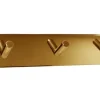 Home>it® självhäftande klädkrok med 3 krokar 20 x 4 cm polerad mässing
