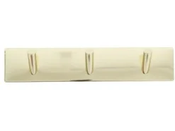 Home>it® självhäftande klädkrok med 3 krokar 20 x 4 cm polerad mässing