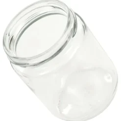 Honungsburkar - Living Syltburkar i glas med vita och röda lock 48 st 230 ml