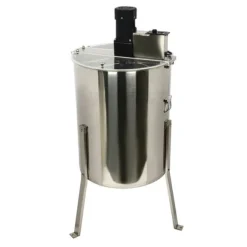 Honungsslunga - Elektrisk 8-ramars - Rostfritt stål - 220 V - 140 W motor - 370 varv/min - Cylindrisk