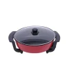 Hot Pot, 6L kapacitet, justerbar temperaturkontroll,Röd