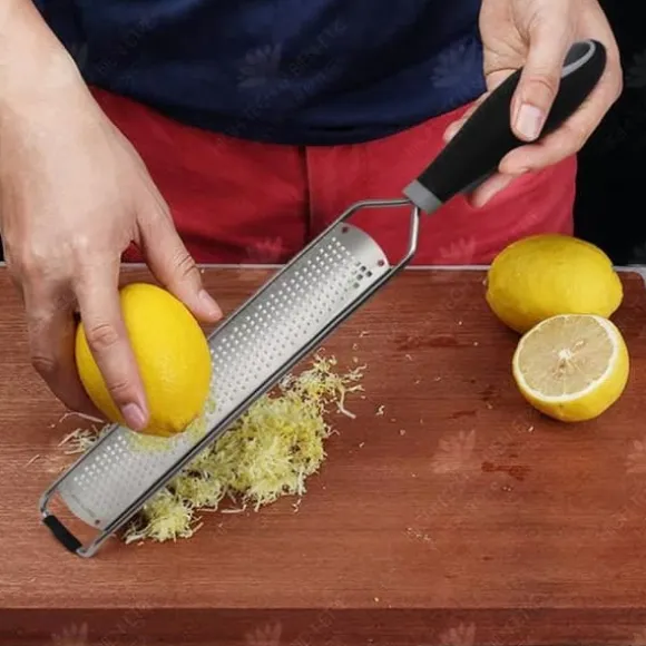 HTBE® Köksprylar Potatisrädisa riven med lock Rostfritt stål Ostriv choklad rivjärn Citron rivjärn