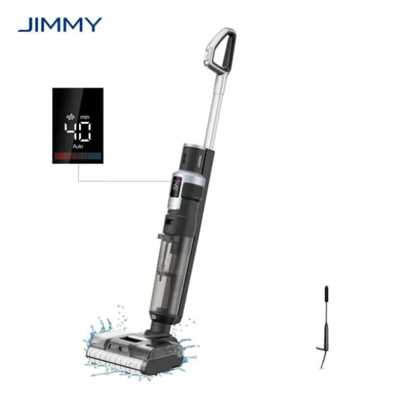 HW9 Pro Max - 2‑i‑1 dammsugare och golvtvättare - Sladdlös - Smart LED-skärm - Självrengöring - 220–240 V - EU-kontakt