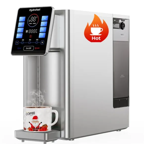Hydrofast W100 vattenrenare - 8 temperaturinställningar RO-filtrering UV-sterilisering 4 liters tank 2200W omedelbart varmvatten