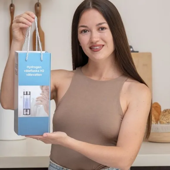 Hydrogen väteflaska - H2 vätevatten