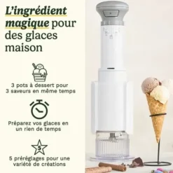 Ice Cream Maker Cuisinart ICEFD10E White Plastic 1 L 3,3 L 1L