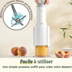 Ice Cream Maker Cuisinart ICEFD10E White Plastic 1 L 3,3 L 1L