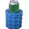 Ice Genie, Ice Cube-bricka Ice Cube-maker Genie Silikon Ice Hink-formar, Ice Cube Maker Ice Cube Ship@H4