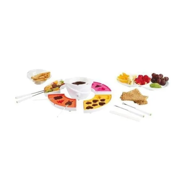 3 i 1 chokladfondue - DELTA - Variabel temperatur - Vit