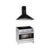Induktionshäll - GURARI - GCH E 913 X - 90 cm - 5 induktionszoner - XXL Ugn 121L