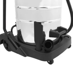 Industriell Dammsugare 80L Vått & Torrt 4 Munstycken Kommersiell Städning 3000W Trippelmotor Rostfritt Stål Tygfilter 1,5 m Slang 9 m Kabel Påslös ell | CDON
