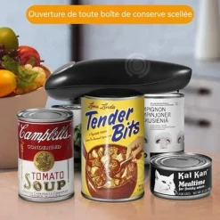 INN Elektrisk burköppnare lättanvänd automatisk burköppnare bärbar burköppnare för alla storlekar