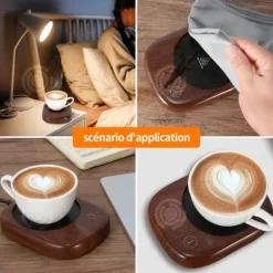 INN Koppvärmare 40-65 grader Celsius Uppvärmning Elektrisk Kaffevärmare Elektrisk Koppvärmare Automatisk konservering