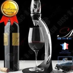 INN® luftare kit fristående vinkaraff set omedelbar professionell vinhandlare fina vinaromer elegant design present