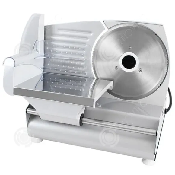 INN Slicer 38x20x30cm 0-15mm 220V Små hushålls elektrisk köttkvarn Fruktskärare Grå nöt- och fårköttsskärare