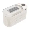 Isbitsmaskin - Mini bordsmodell - Kompakt - 12V bilkabel - För hem, bil och resa - Med istång - Vit