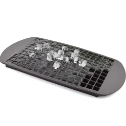 Isform för 160 mini-iskuber silikon Svart